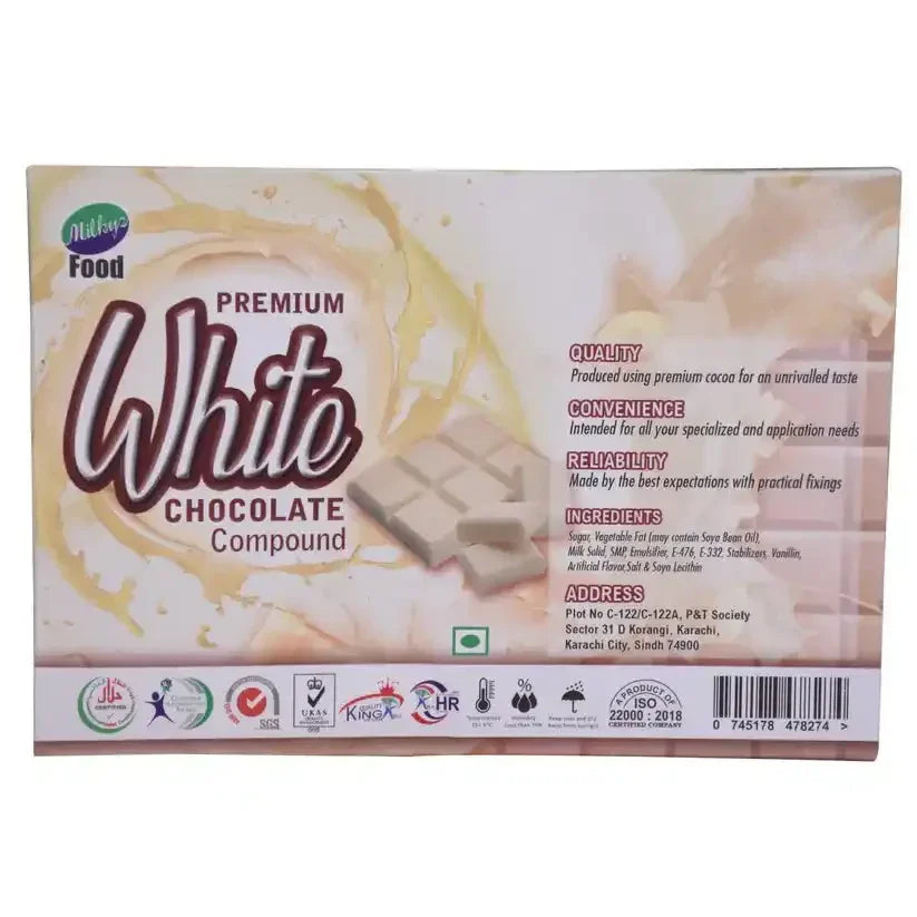 Milkyz Food Premium Milk Chocolate Compound 1KG Pack
