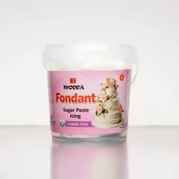 Mocca White Fondant Sugar Paste 1kg – Smooth Cake Covering & Decorating Paste