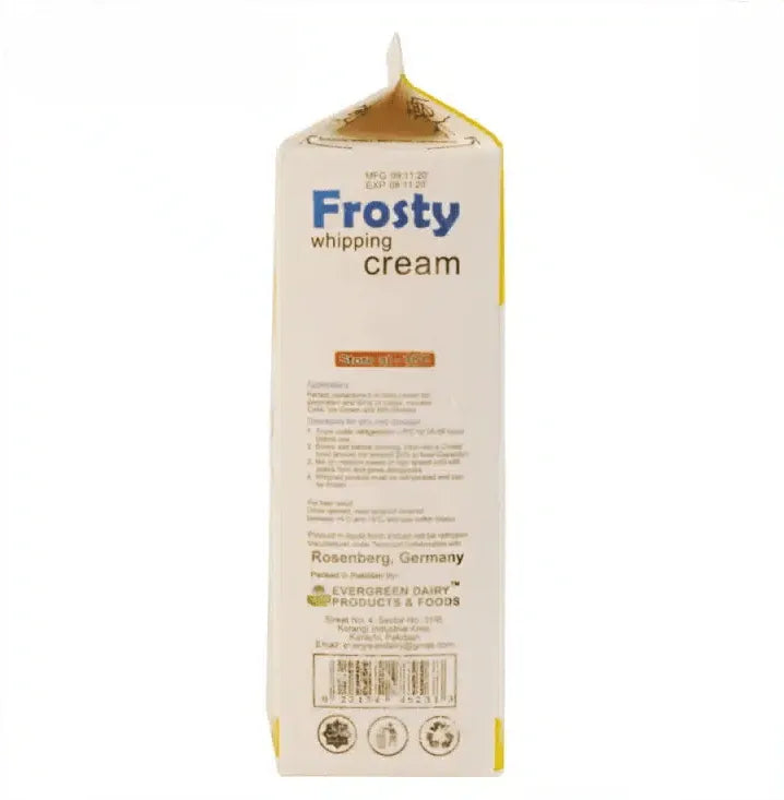 Frosty Whipping Cream 1 Kg Only for Lahore