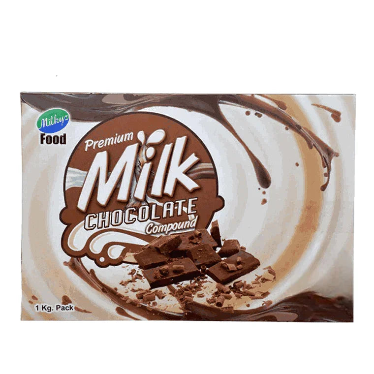 Milkyz Food Premium Milk Chocolate Compound 1KG Pack
