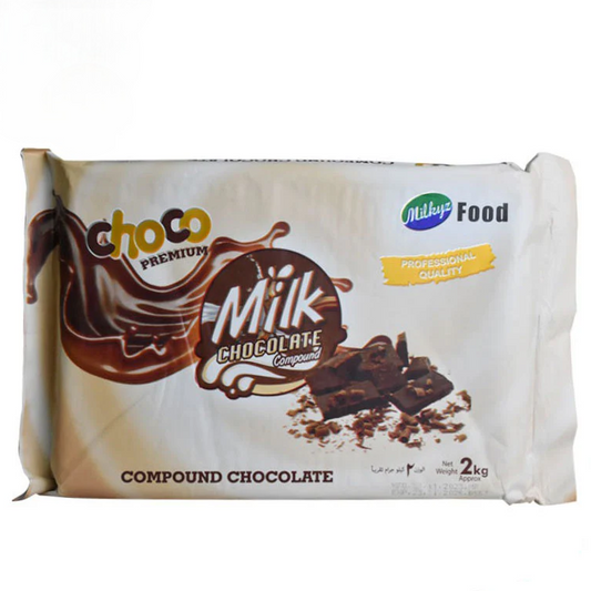 Milkyz Food Premium Milk Chocolate Compound 2KG Pack