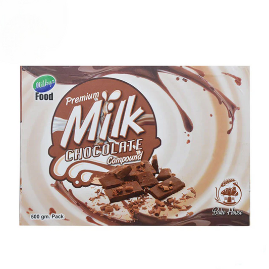 Milkyz Food Premium Milk Chocolate Compound 500g Pack