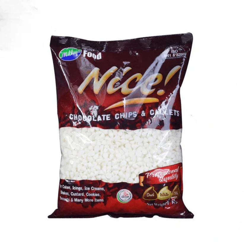 Milkyz Food Nice White Chocolate Chip 1KG Pack