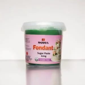 Mocca Green Fondant Sugar Paste 1kg – Soft & Vibrant Icing for Creative Cake Designs